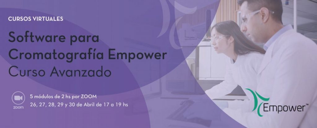 Software para Cromatografía Empower – Curso avanzado
